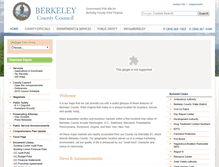 Tablet Screenshot of berkeleywv.org